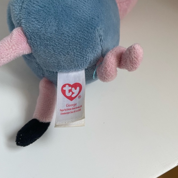 Peppa Pig and George Ty Beanie Babies - Picture 5 of 5